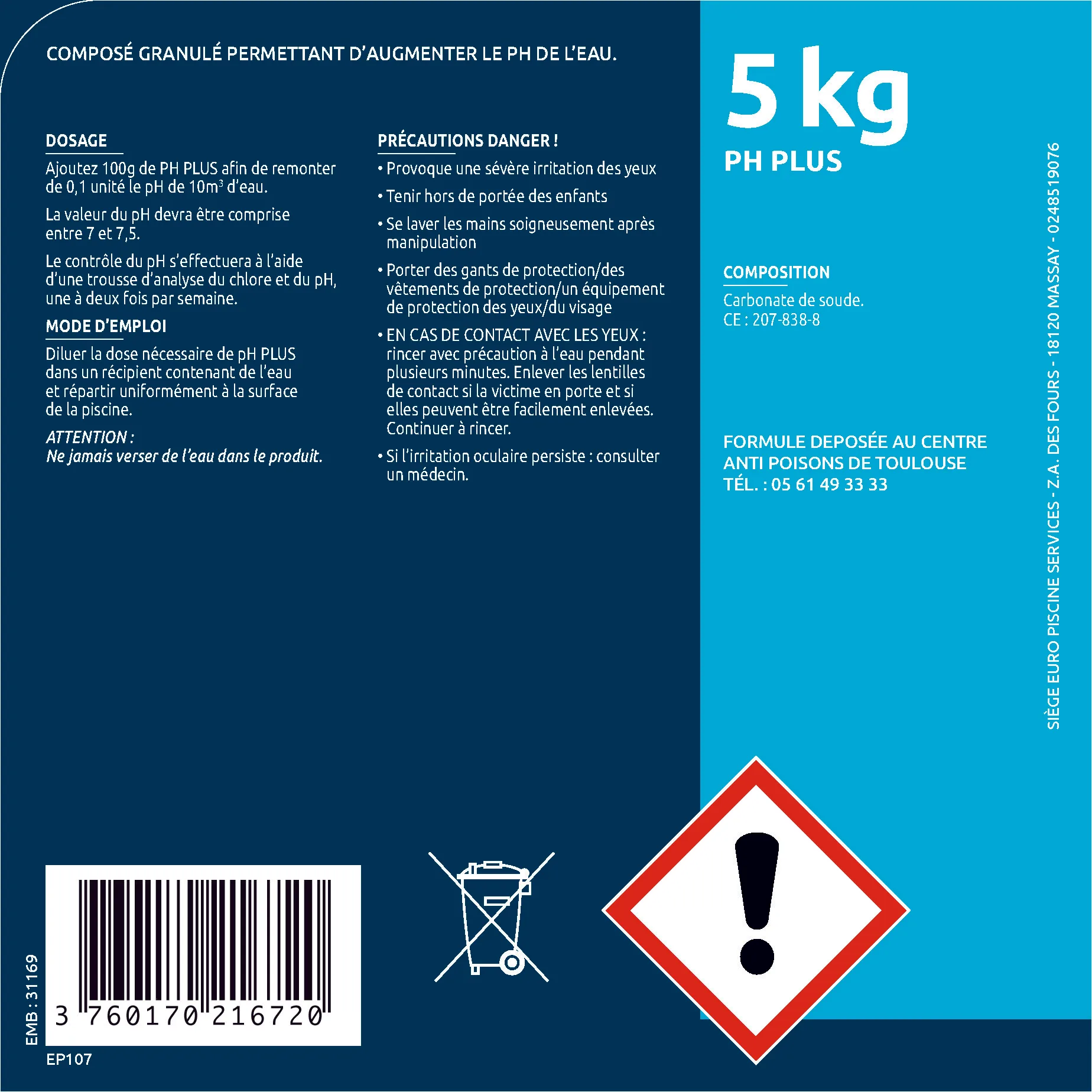 PH+ 5 KG