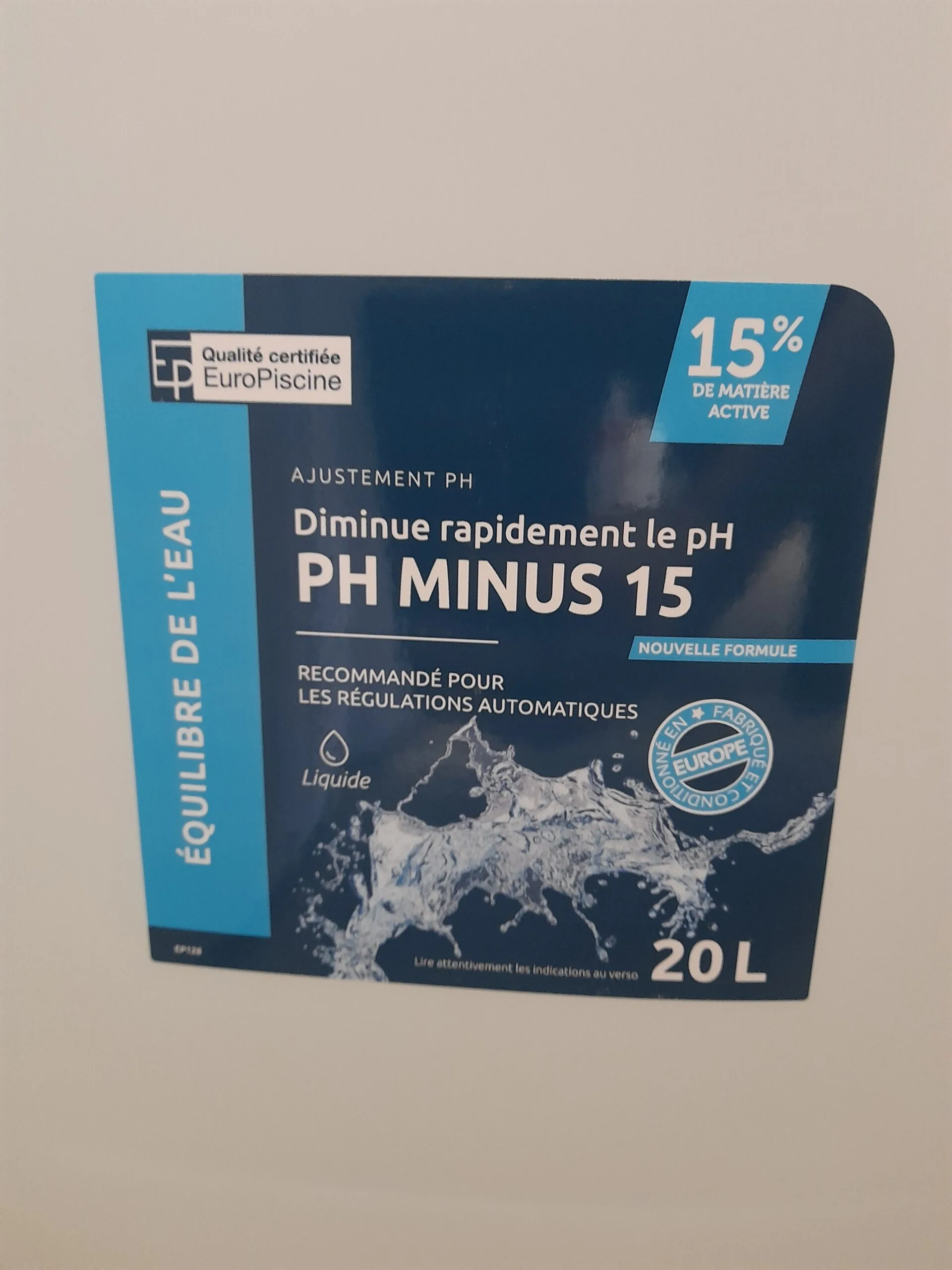 -PH MINUS 15 renforcé multi-acides 20 LITRES-