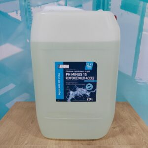 CHLORE LIQUIDE ANTI-TARTRE 20 LITRES