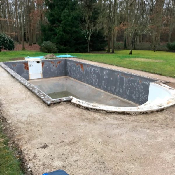 Réalisation n° 2 - Avant - Pool staging