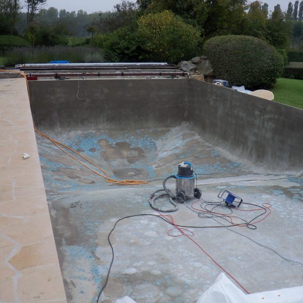 Réalisation n° 6 - Avant - Pool staging