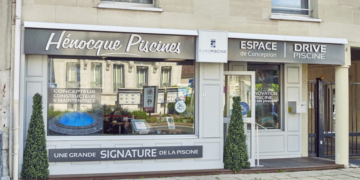 Boutique Hénocque Piscines et Spas à Lamorlaye dans l'Oise (60)