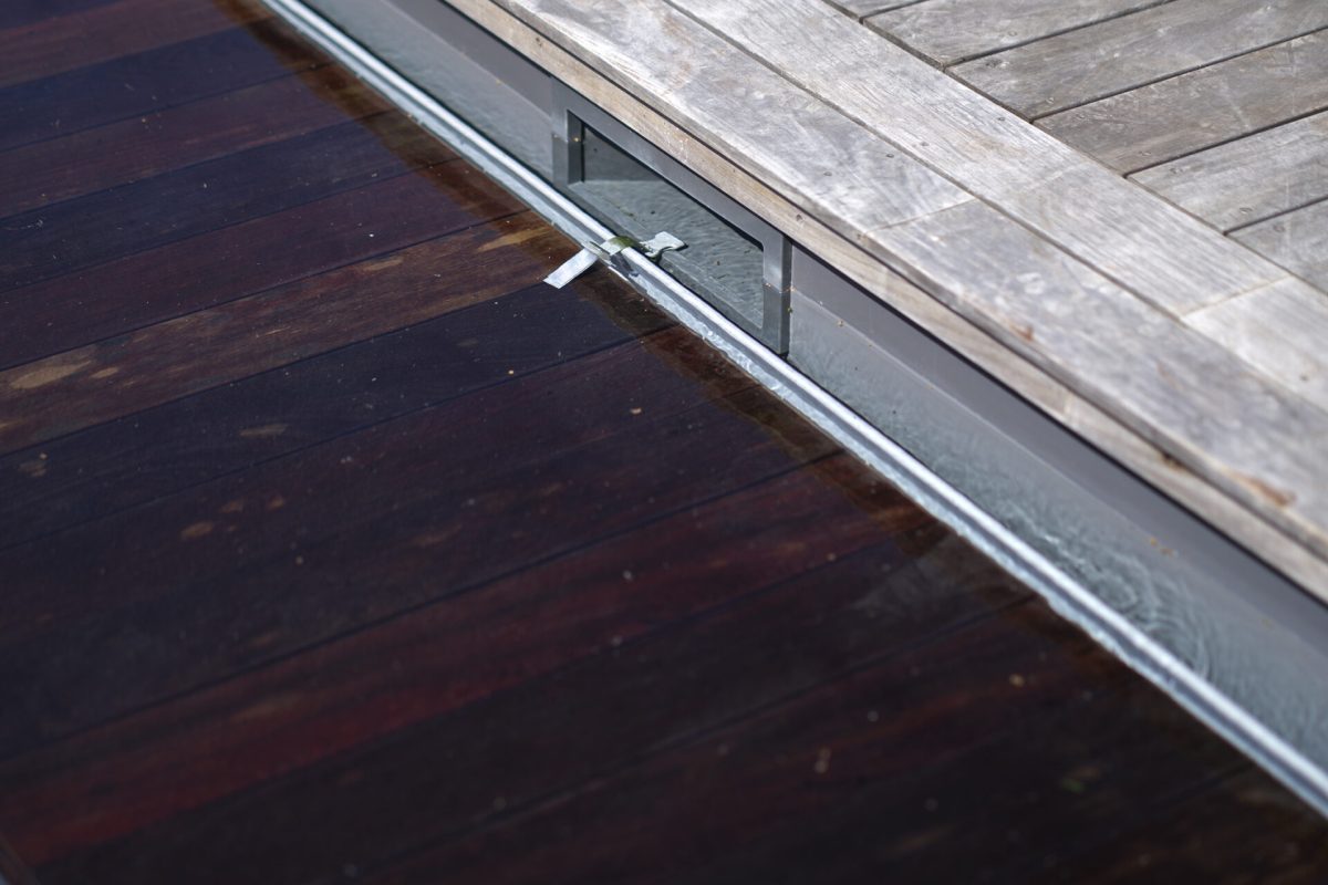 Volet roulant In'Deck immergé