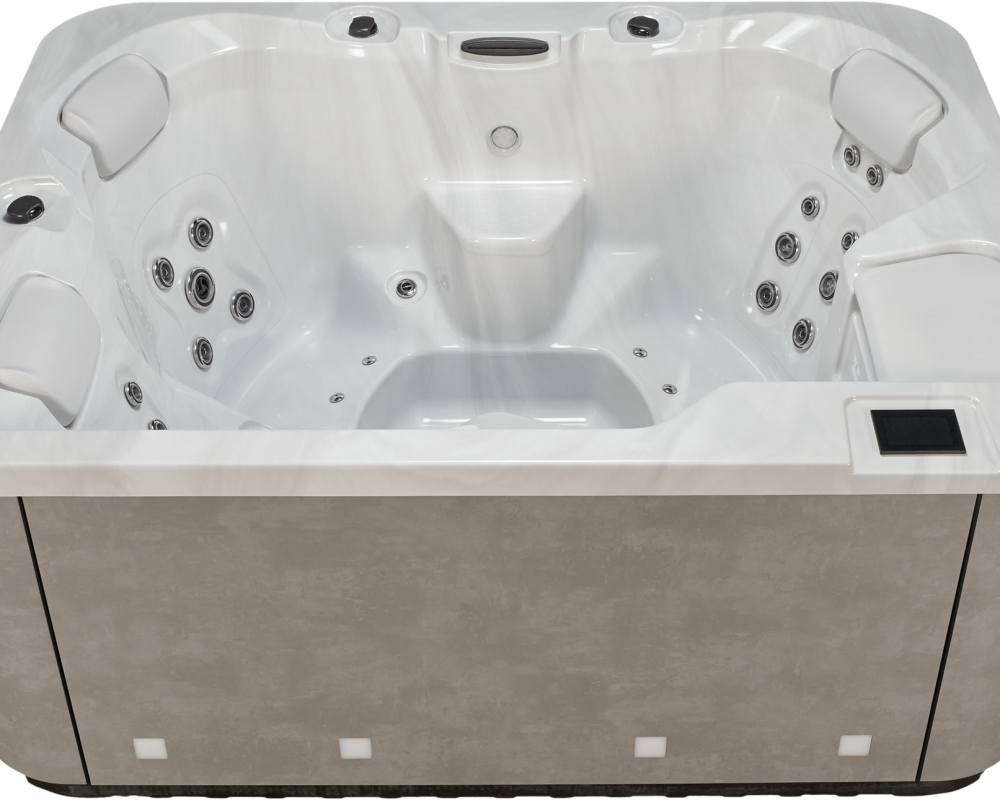 Spa OEWEO Privilège 3 avec 3 places, design haut de gamme et 41 jets de massage.